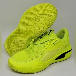 Puma Court Rider 1 LaMelo Ball Basketball Shoes Yellow 376512‑01 Men Size 8 New